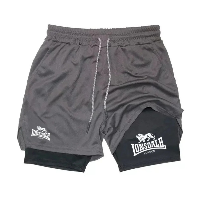 Compression Shorts Athletes - 남성용 프린트 2 in 1 러닝