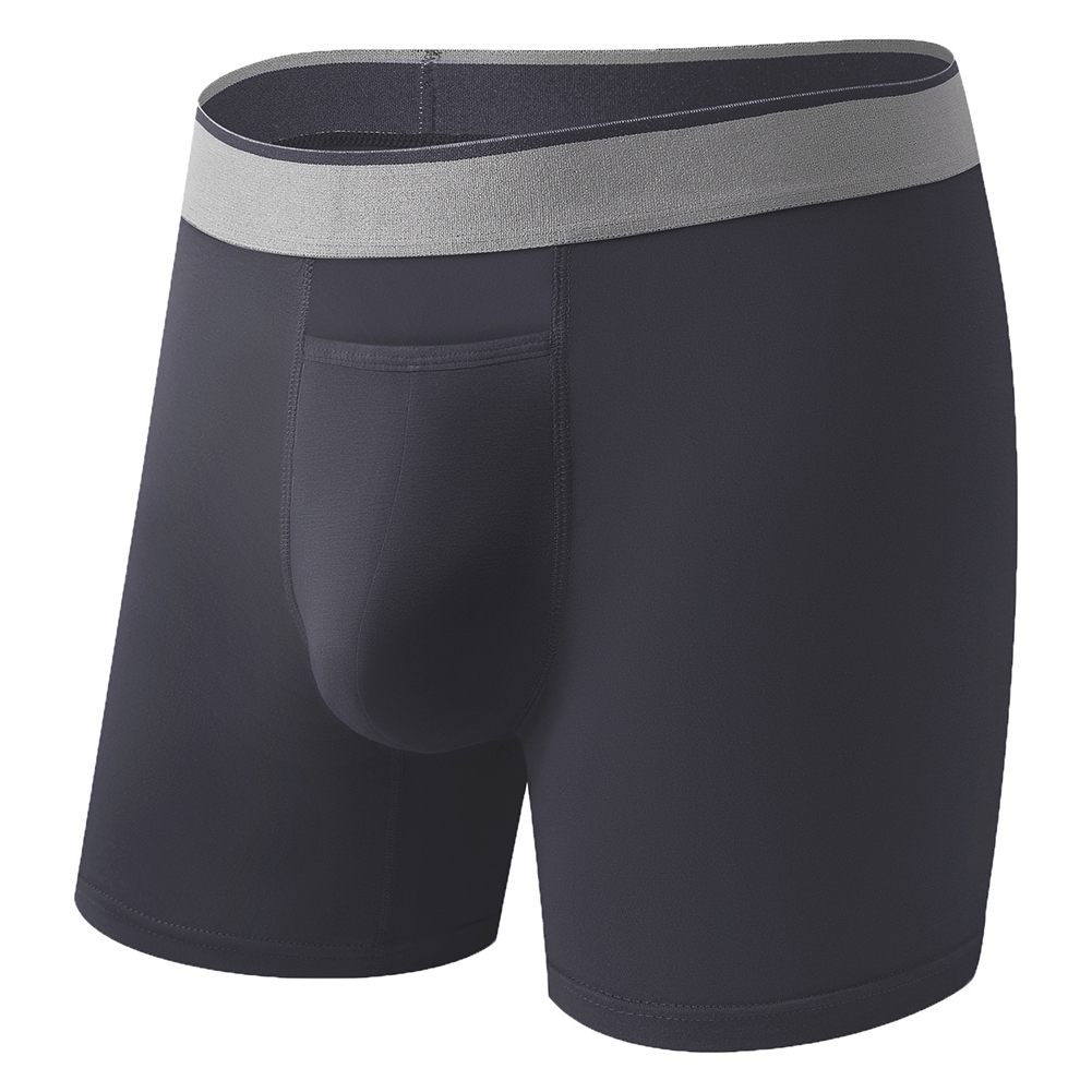 Long Leg Trunk Men - 1pc 남성용 긴 다리 반바지 부드러운
