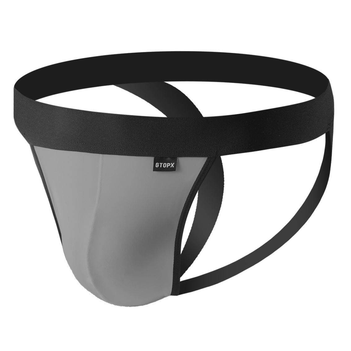 Jockstrap Athletic - 남성용 아이스 실크 조크스트랩 이중 허리밴드