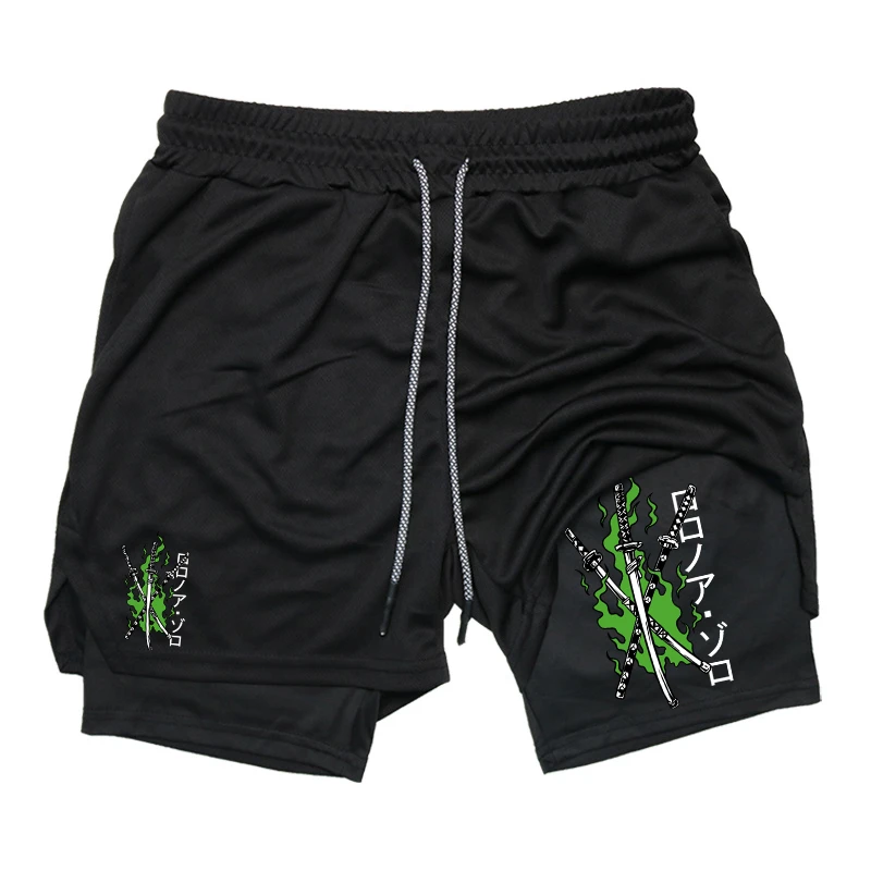 Compression Shorts Athletes - 남성용 2 in 1 러닝 반바지,