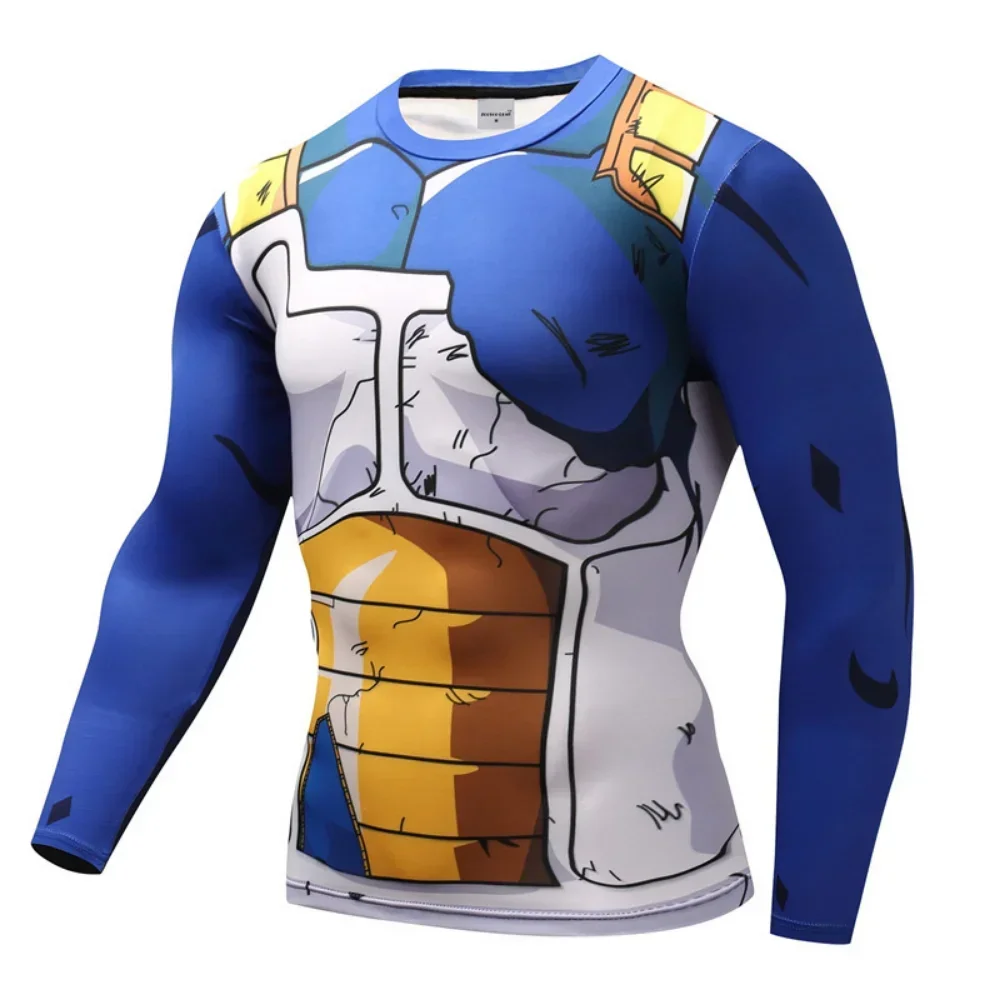 Compression Long Pant - Goku Men 스키니 레깅스 압축 스타킹