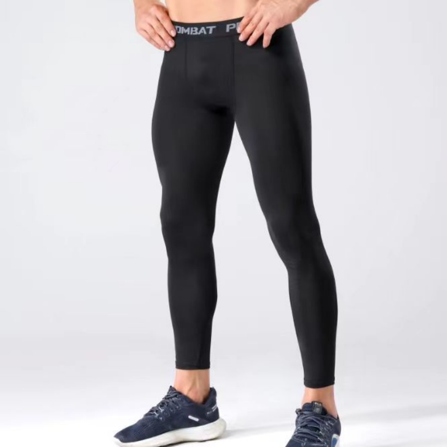 Compression Long Pant - 새로운 타이트한 남성용 봄 가을 겨울
