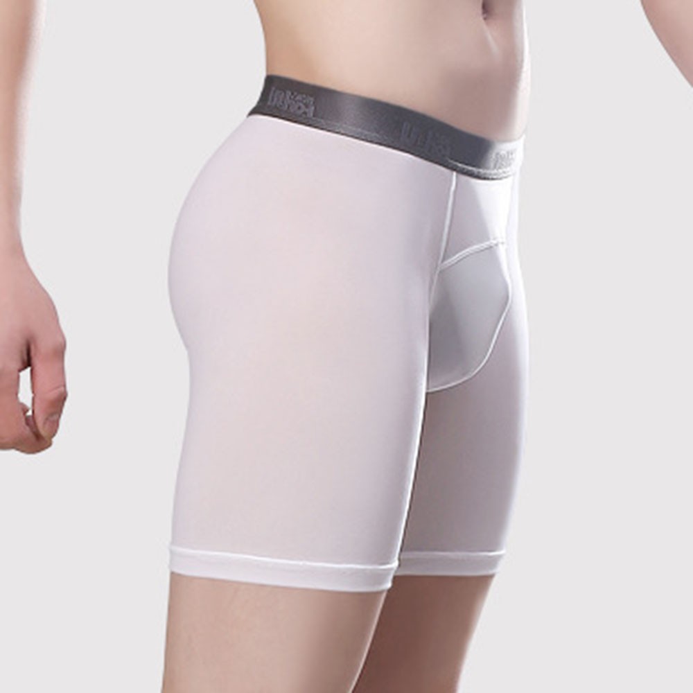 남성 긴 속옷 U 볼록한 주머니 스포츠 복서 남성용 운 - Compression Shorts Athletes 리뷰 및 가격