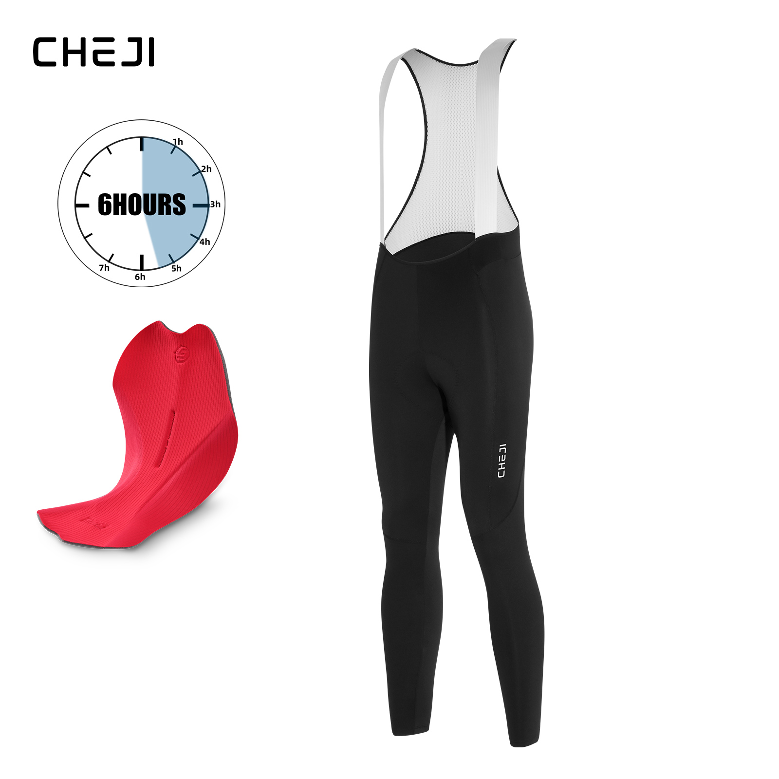 체지 남성용 사이클링 롱 빕 팬츠 통기성 압축 기능으로 - Compression Long Pant 리뷰 및 가격