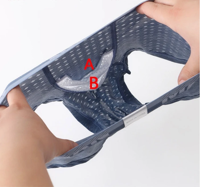 남성용 아이스 실크 드로즈, 통기성 메쉬 속옷 3D 입 - Mesh Sport Boxer 리뷰 및 가격