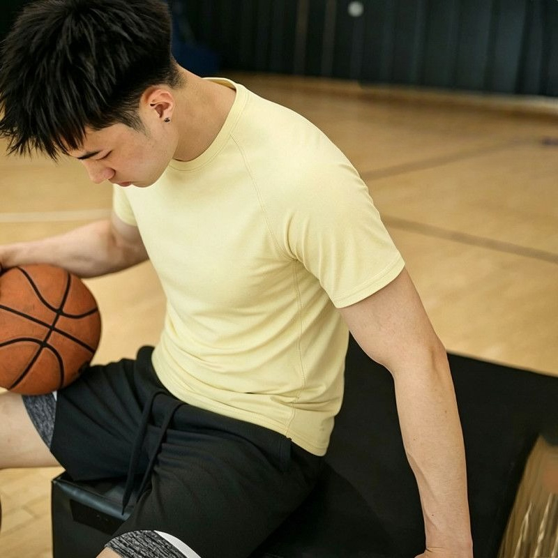피트니스 슈트 운동복 O넥 슬림핏 티셔츠 수분 흡수 압 - Compression Shorts Athletes 리뷰 및 가격