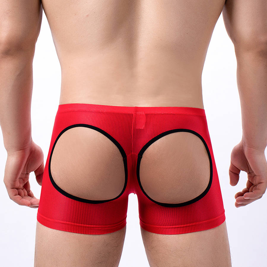 남성용 오픈 버트 복서 팬츠 메쉬 홀 통기성 U자형 파 - Mesh Sport Boxer 리뷰 및 가격
