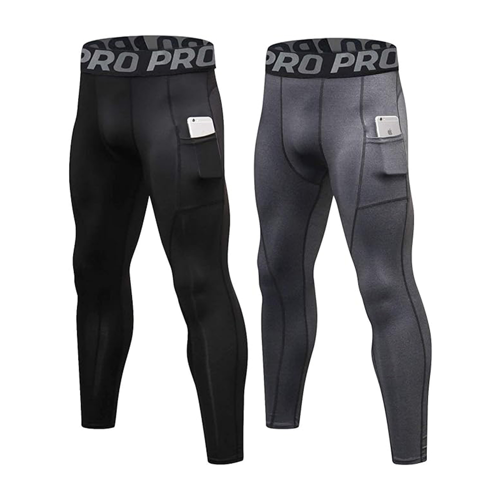 남성용 압축 바지 롱 존스 남성용 레깅스 포켓 포함 체 - Compression Long Pant 리뷰 및 가격