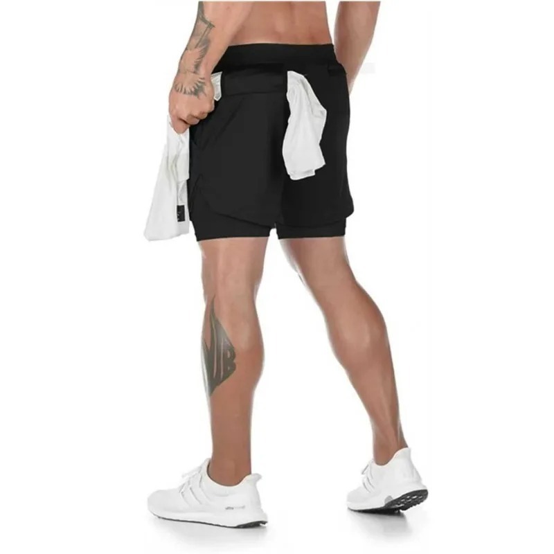 Rimel Print 2in1 러닝 운동 반바지 남성용 - Compression Shorts Athletes 리뷰 및 가격