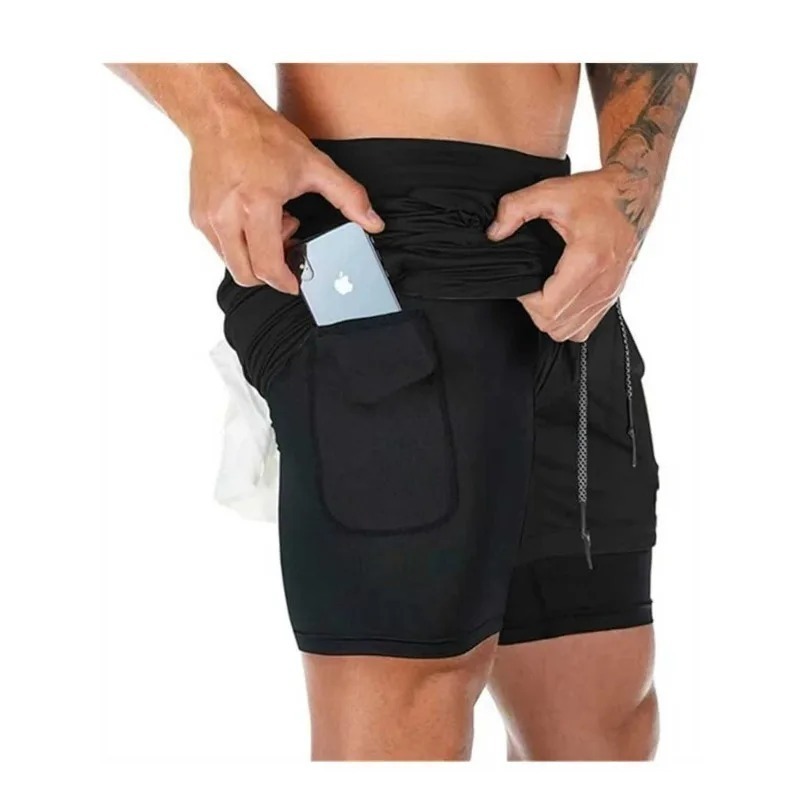 Rimel Print 2in1 러닝 운동 반바지 남성용 - Compression Shorts Athletes 리뷰 및 가격