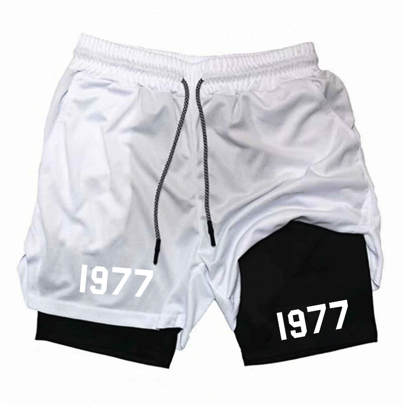 남성용 2-in-1 스포츠웨어 짐 운동 반바지, 신축성 - Compression Shorts Athletes 리뷰 및 가격