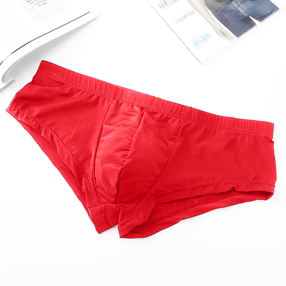 아이스 실크 속옷 복서 팬티 통기성 벌지 파우치 팬티  - Pouch Boxer Pouch 리뷰 및 가격