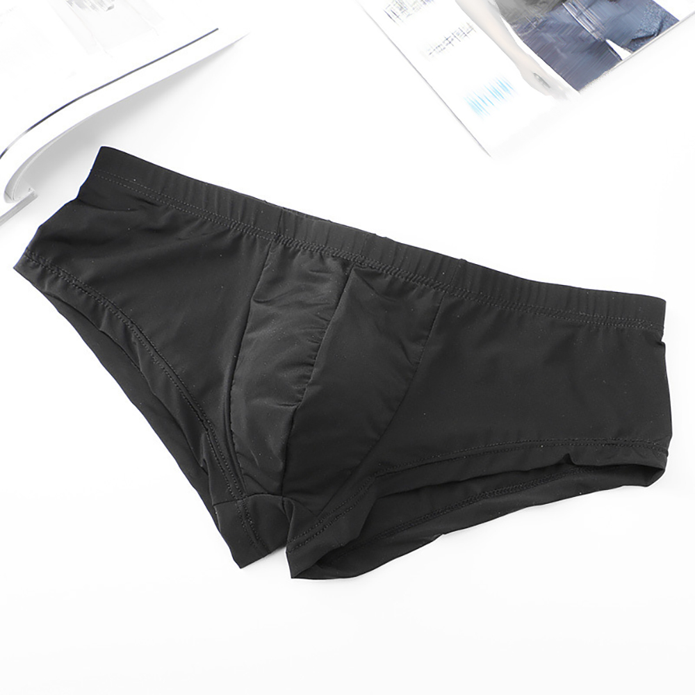 아이스 실크 속옷 복서 팬티 통기성 벌지 파우치 팬티  - Pouch Boxer Pouch 리뷰 및 가격