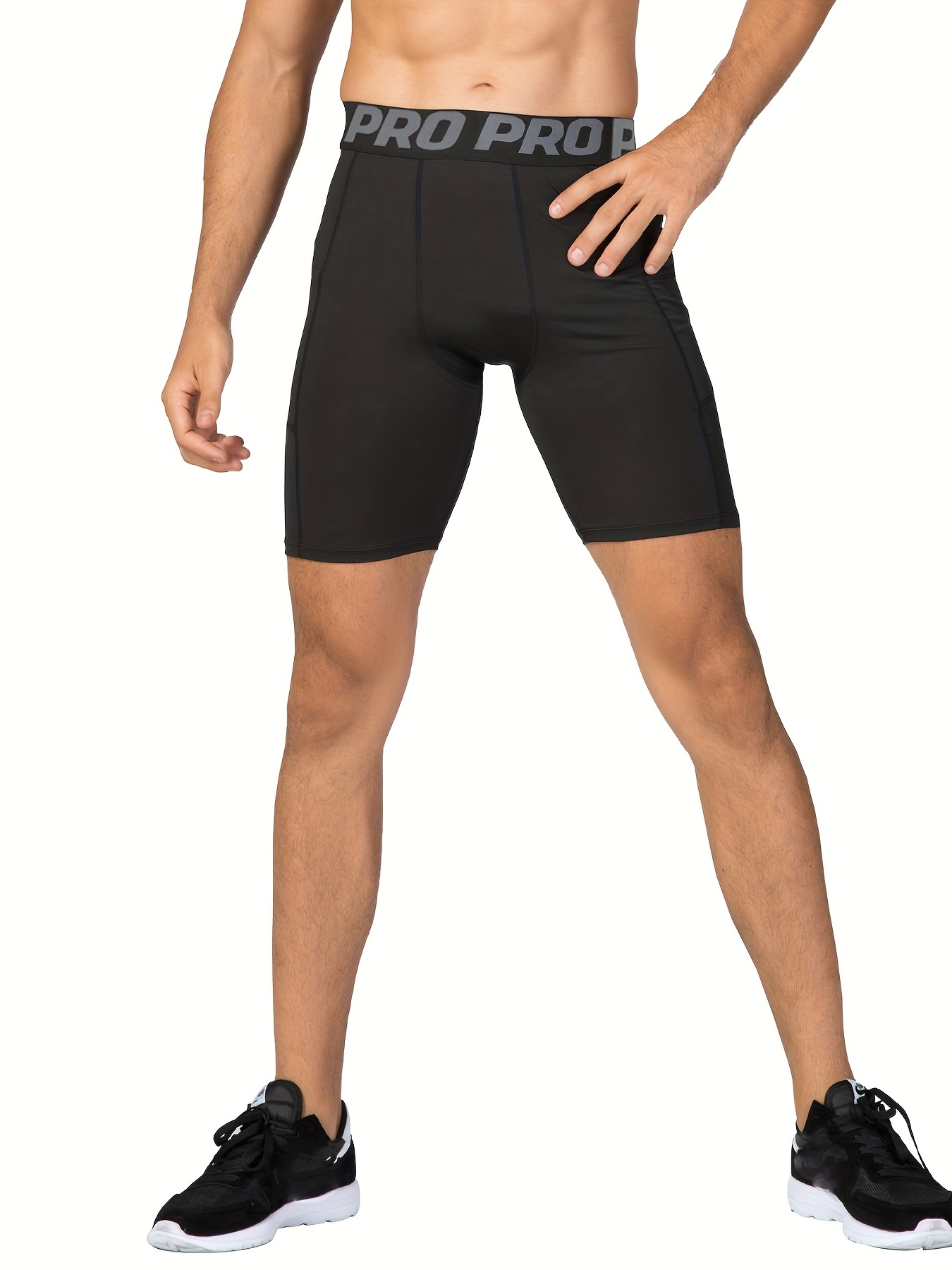 3 팩 압축 반바지 남성용 포켓, 스판덱스 러닝 반바지 - Compression Shorts Athletes 리뷰 및 가격