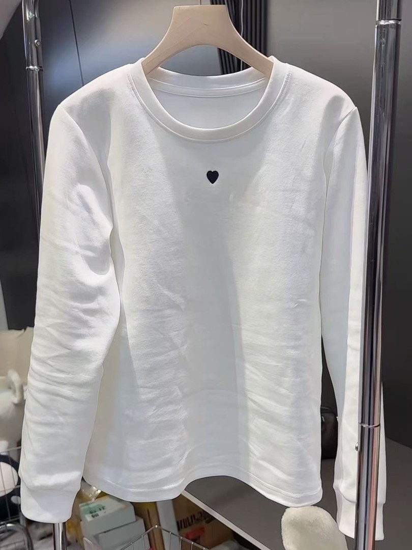 패셔너블한 캐주얼 루즈핏 긴팔 여성용 상의 세트 봄 매 - Base Layer Top 리뷰 및 가격