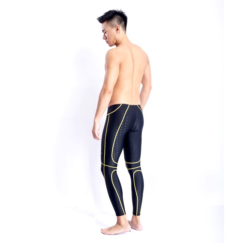 Sharkskin 수영 방해기 염소 방지 레이싱 훈련  - Long Leg Trunk Men 리뷰 및 가격