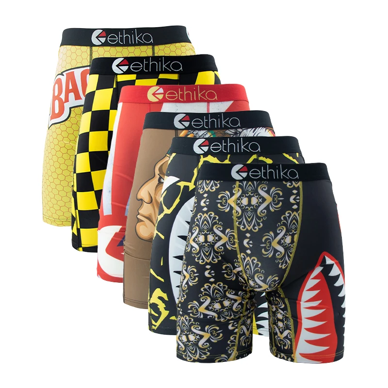 ETHIKA 6Pcs 남성 속옷 복서 통기성 남자 수영 - Boxer Shorts Modal 리뷰 및 가격