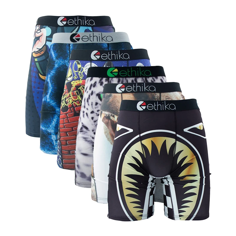 ETHIKA 6Pcs 남성 속옷 복서 통기성 남자 수영 - Boxer Shorts Modal 리뷰 및 가격