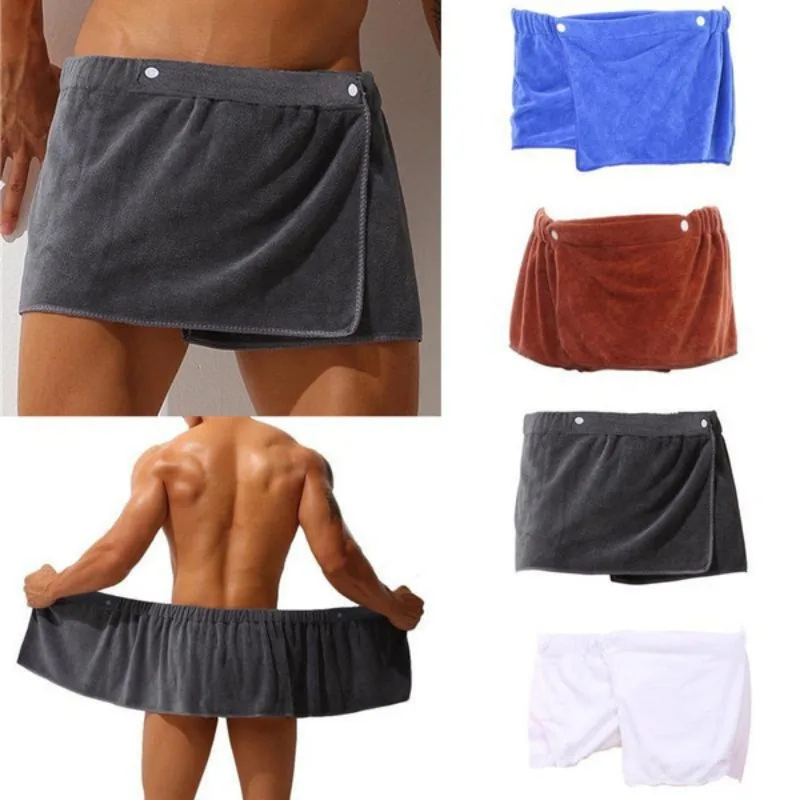 남성용 목욕 타월 흡수성 타월 섹시 비치 스커트 투명  - Bamboo Fiber Trunk 리뷰 및 가격