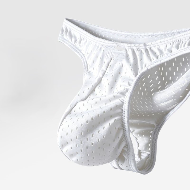 메쉬 아이스 실크 남성 속옷 통기성 좋은 큰 파우치 로 - Mesh Sport Boxer 리뷰 및 가격