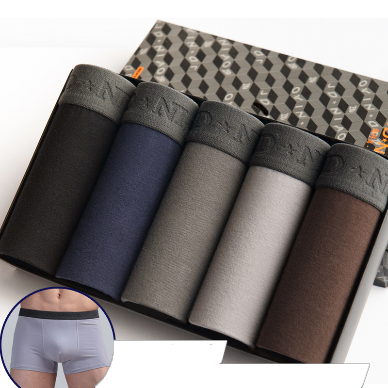 편안한 통기성 남성 속옷, 코튼 복서 팬티, 트렁크 복 - Boxer Brief Pack Cotton 리뷰 및 가격