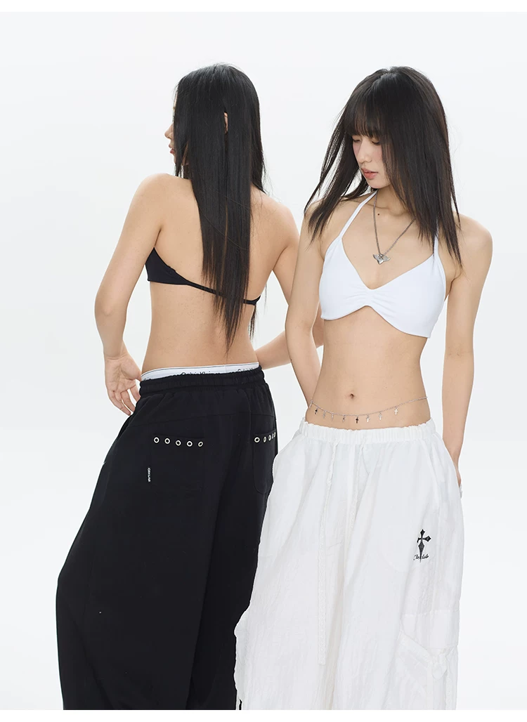 섹시 비키니 스타일 심리스 스포츠 브라, 홀터 뷰티 백 - Suspender Tank Top 리뷰 및 가격