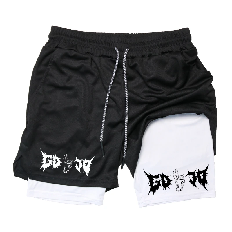 남성용 2 in 1 러닝 반바지, 헬스 운동용 컴프레션 - Compression Shorts Athletes 리뷰 및 가격