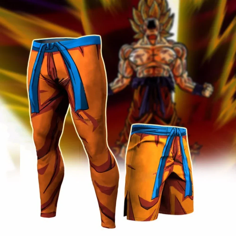 Goku Men 스키니 레깅스 압축 스타킹 티셔츠 바지 - Compression Long Pant 리뷰 및 가격