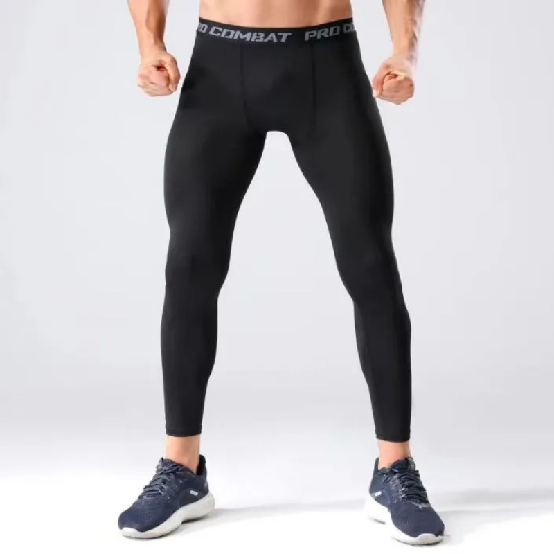 새로운 타이트한 남성용 봄 가을 겨울 농구 트레이닝 탄 - Compression Long Pant 리뷰 및 가격