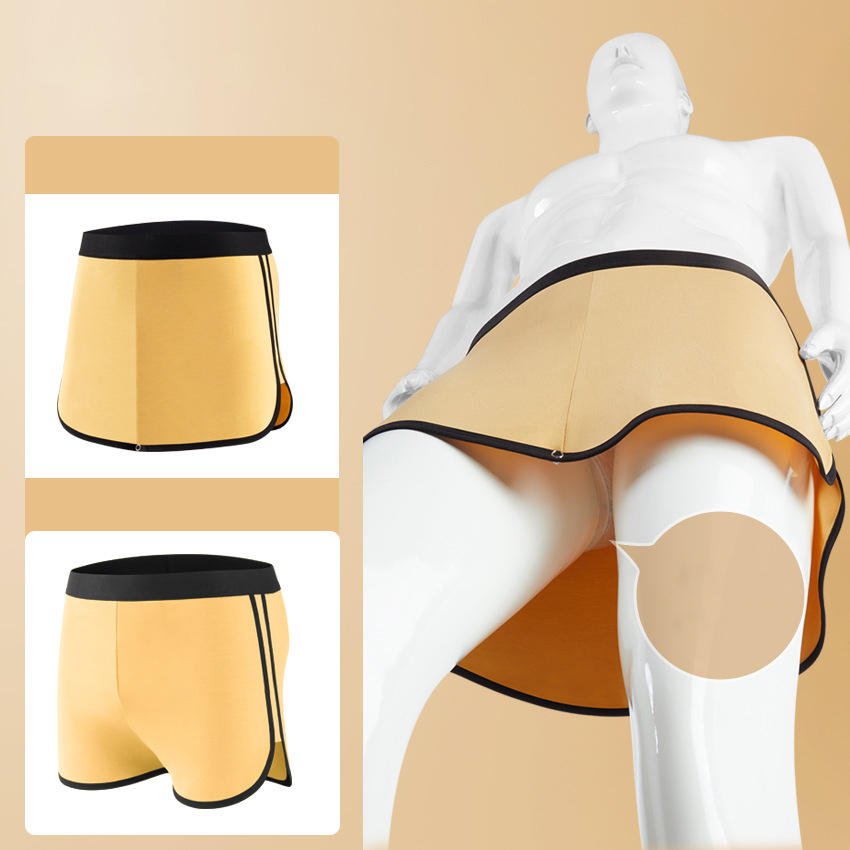 남자 섹시 모달 느슨한 화살표 바지 속옷 드레스 오픈  - Pouch Boxer Pouch 리뷰 및 가격